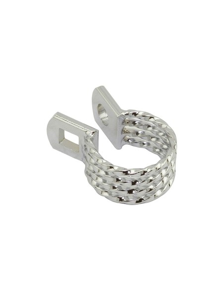 Lowrider Twisted Seatpost Clamp Outer Diameter 28.6mm 605 Chrome.